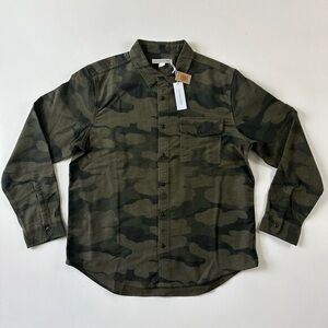 Outerknown Terra Nova Moleskin Shirt, Camo